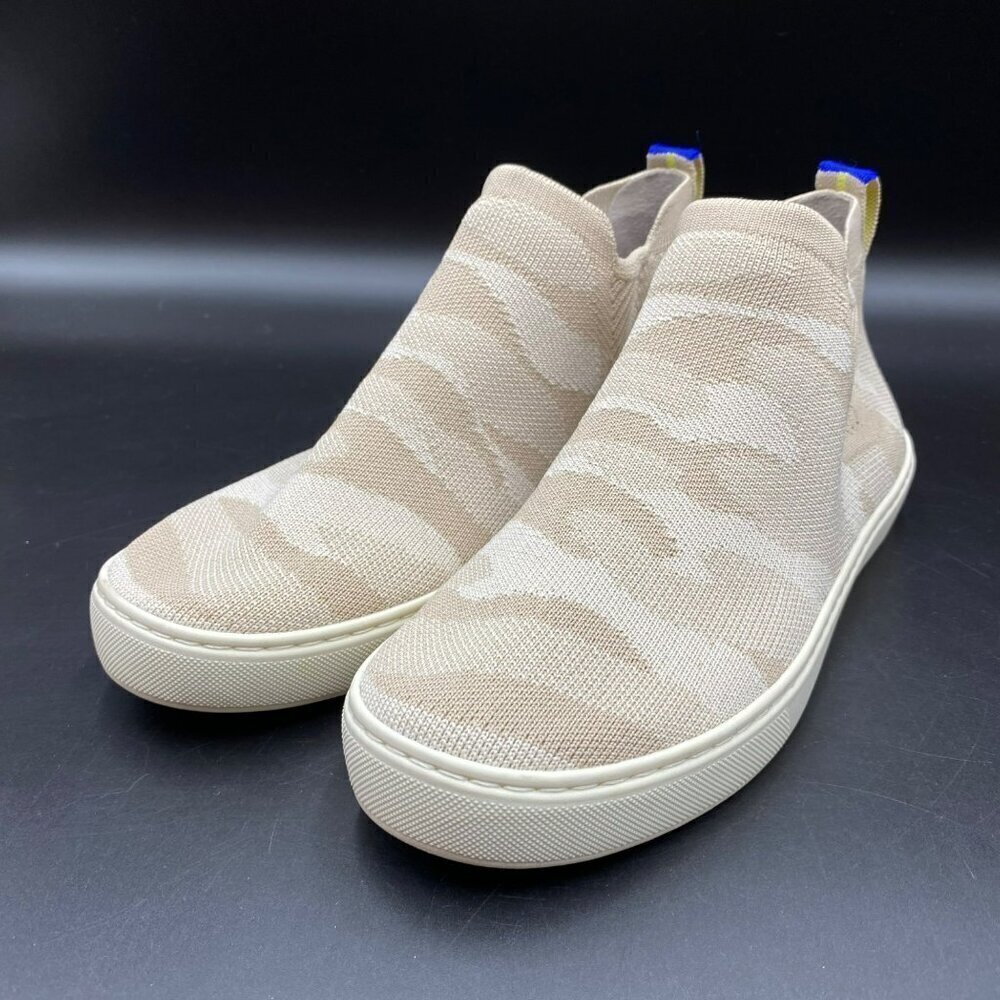 Rothy’s Sand Camo Chelsea Bootie Slip-On Women's Size 8